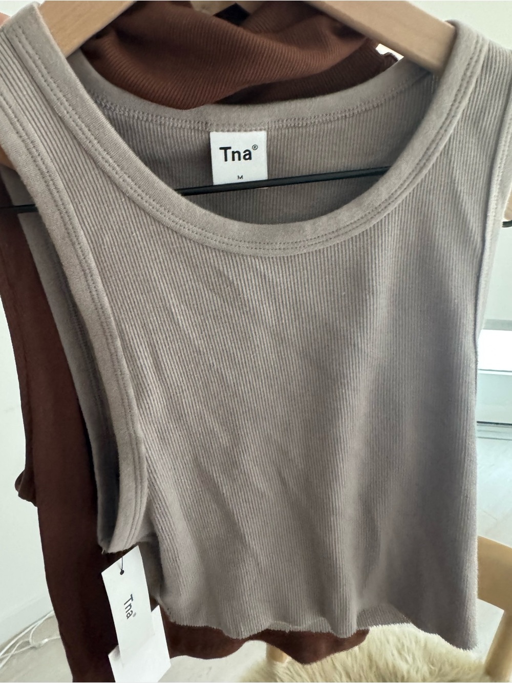 Aritzia tank lot tna Sunday best turtleneck tanks